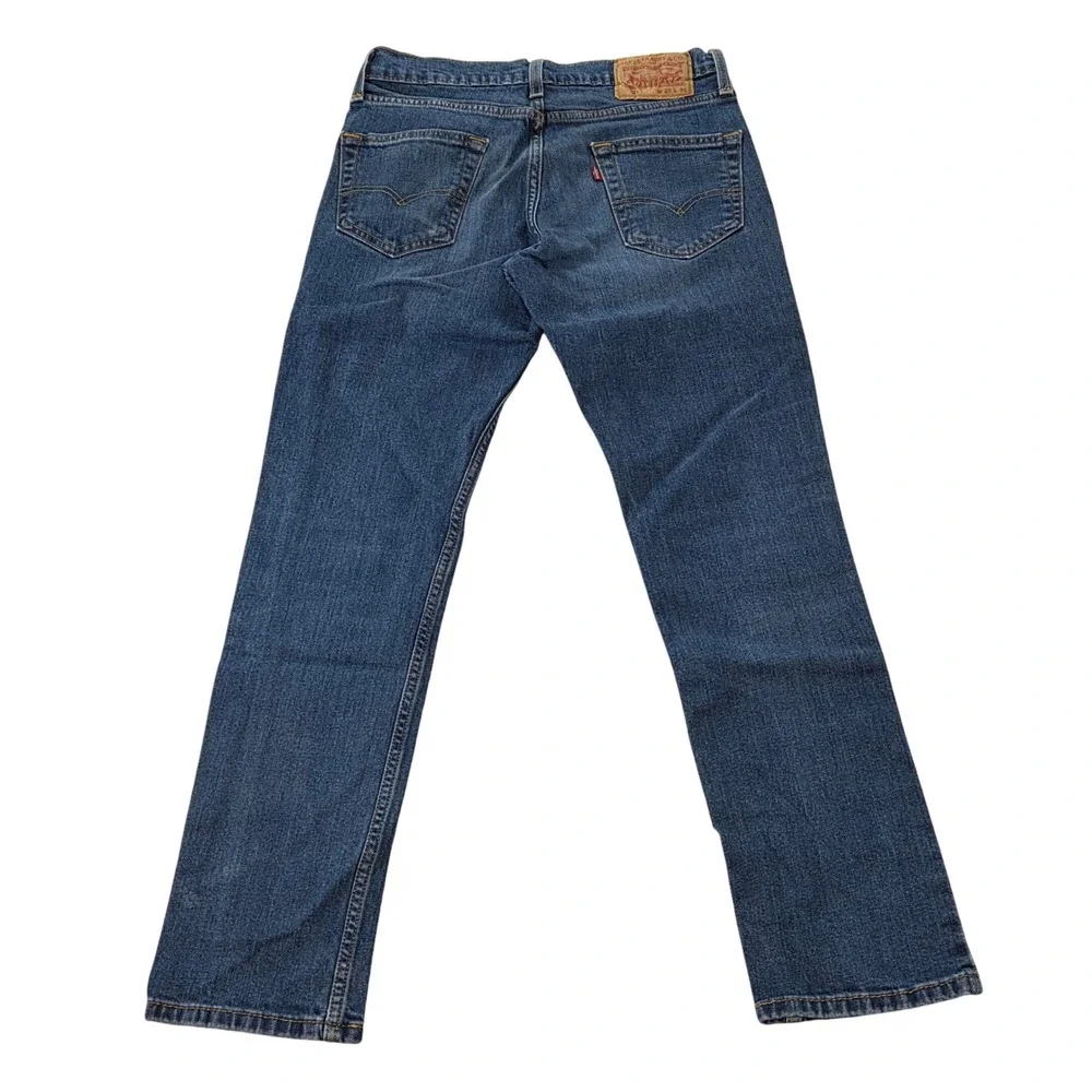 Levis 511 Slim Fit Jeans Mens W29 L30 Blue Denim Casual Pants‎